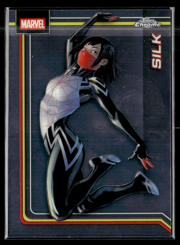 2026 Topps Chrome Marvel Comics #156 Silk