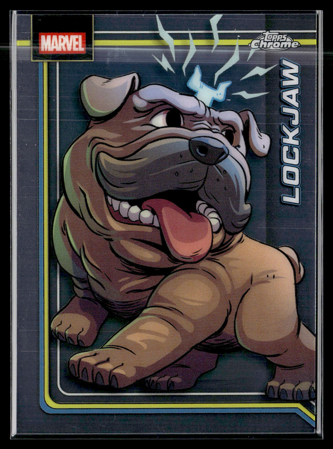 2026 Topps Chrome Marvel Comics #70 Lockjaw