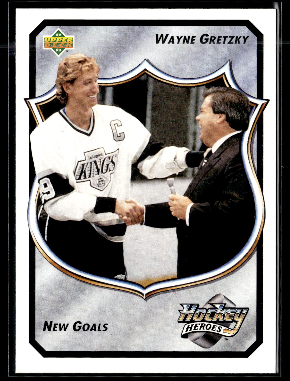 1992-93 Upper Deck #17 Wayne Gretzky Hockey Heroes: Wayne Gretzky