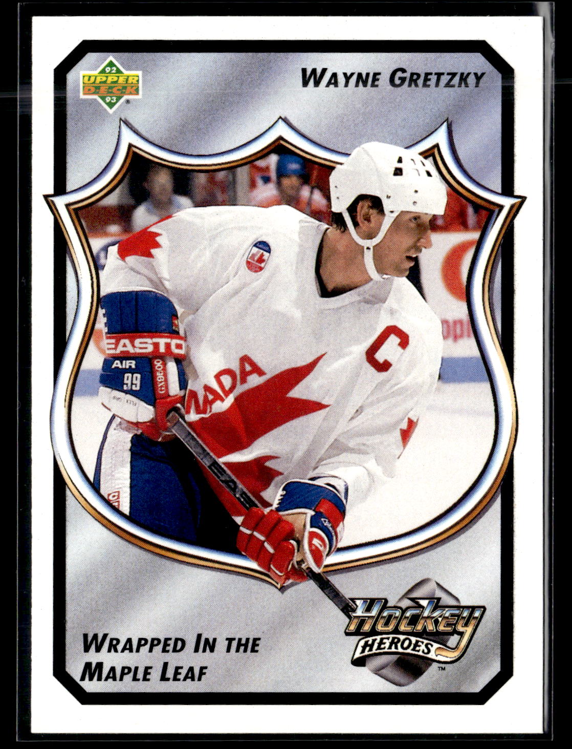 1992-93 Upper Deck #14 Wayne Gretzky Hockey Heroes: Wayne Gretzky