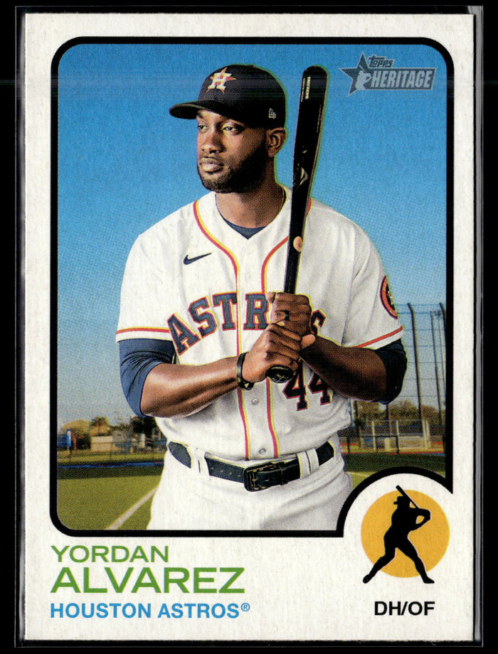 2022 Topps Heritage #189 Yordan Alvarez