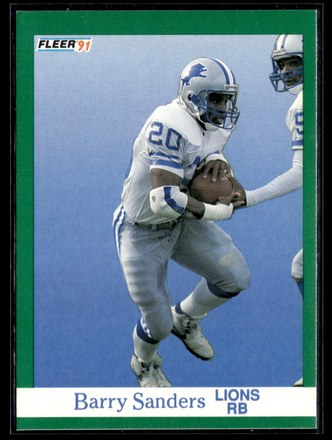 1991 Fleer #247 Barry Sanders