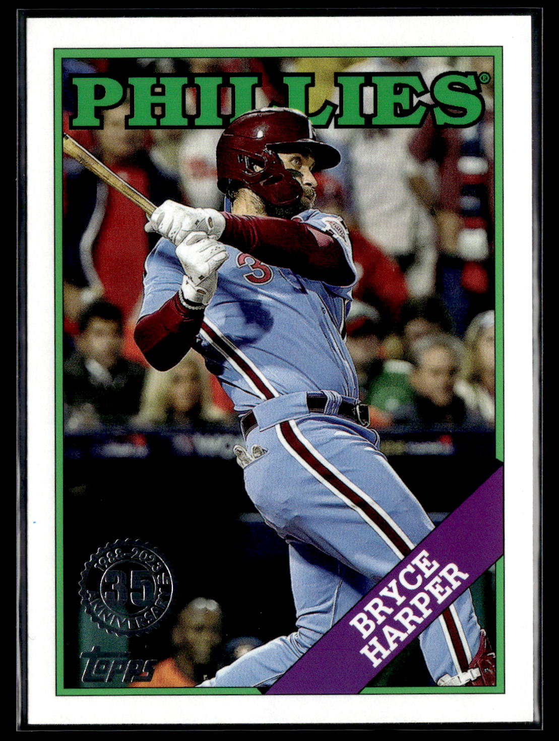 2023 Topps Update #88US-38 Bryce Harper 1988 Topps Baseball 35th Anniversary