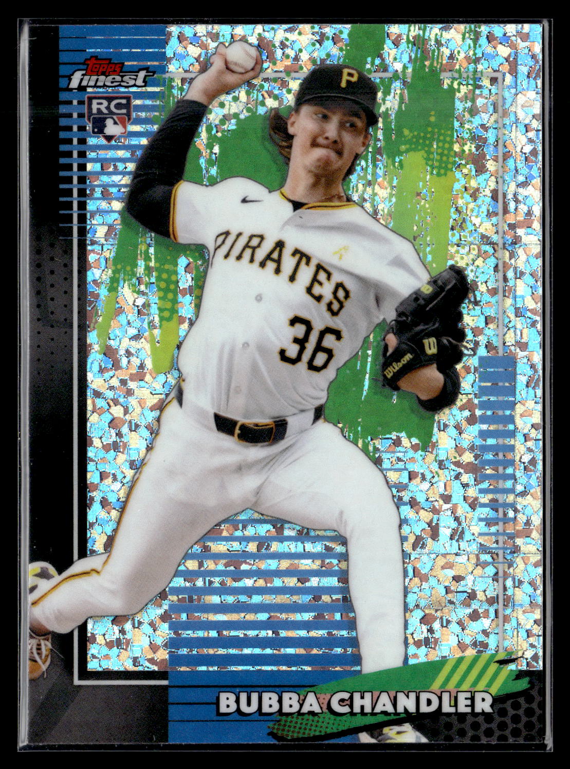 2026 Finest #90 Bubba Chandler Mini-Diamond Refractors RC