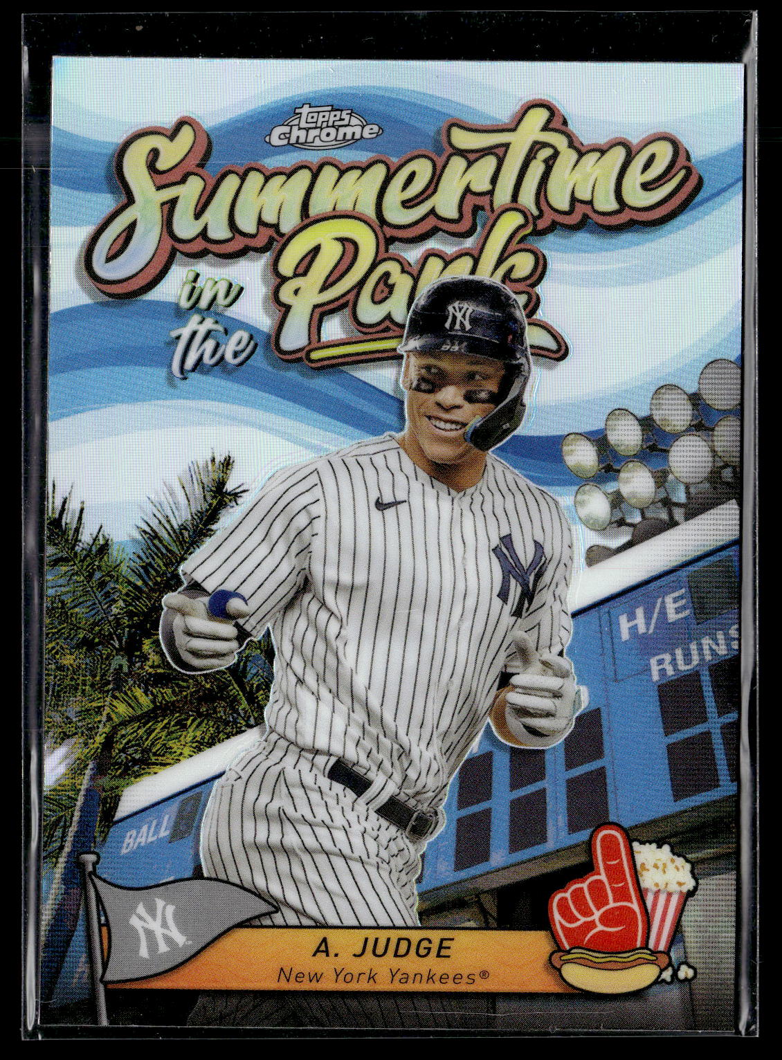 2024 Topps Chrome #SITP-3 Aaron Judge Summertime in the Park