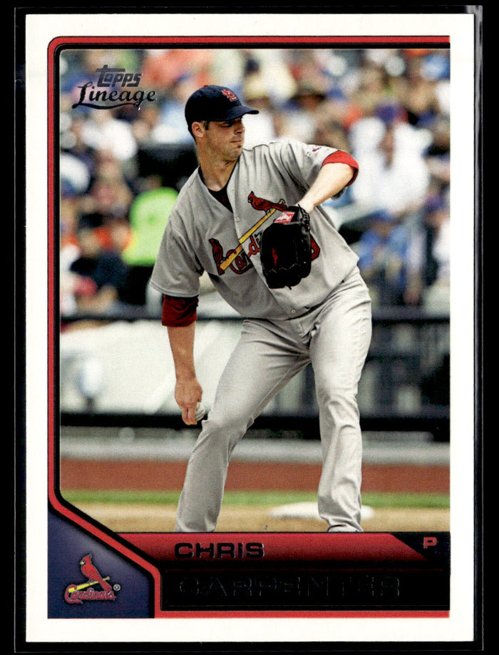 2011 Topps Lineage #38 Chris Carpenter