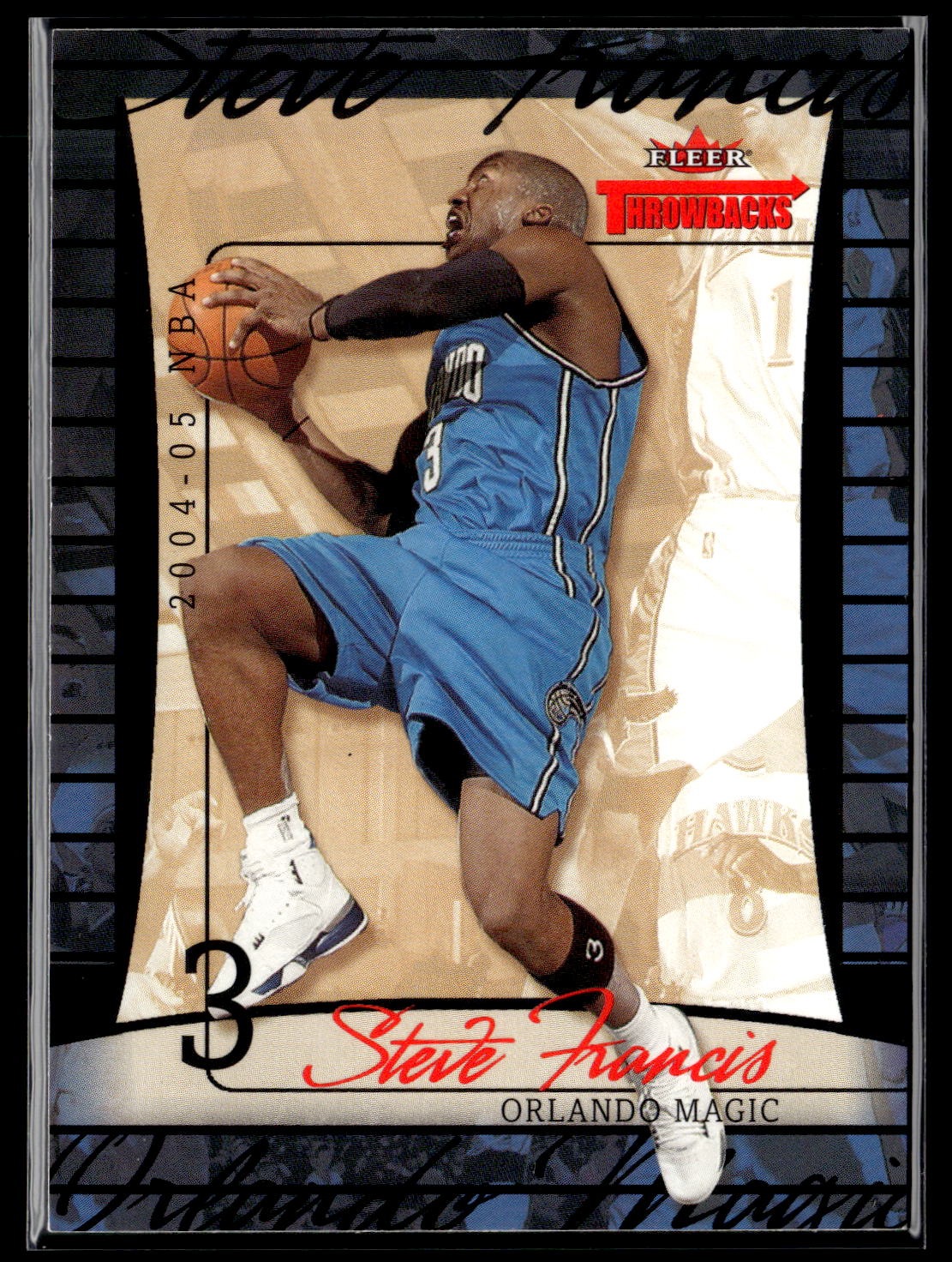 2004-05 Fleer Throwbacks #34 Steve Francis