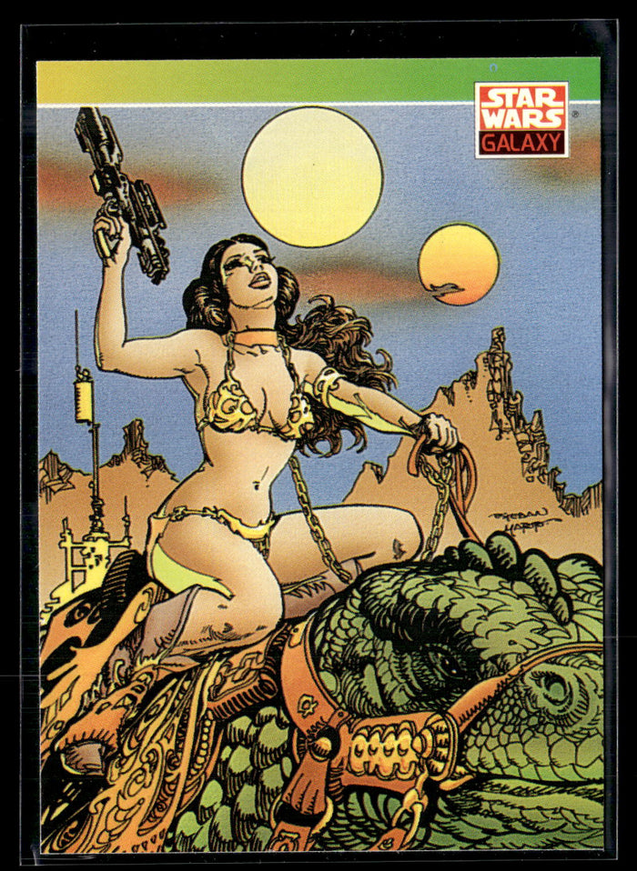 1993 Topps Star Wars Galaxy #108 Esteban Maroto