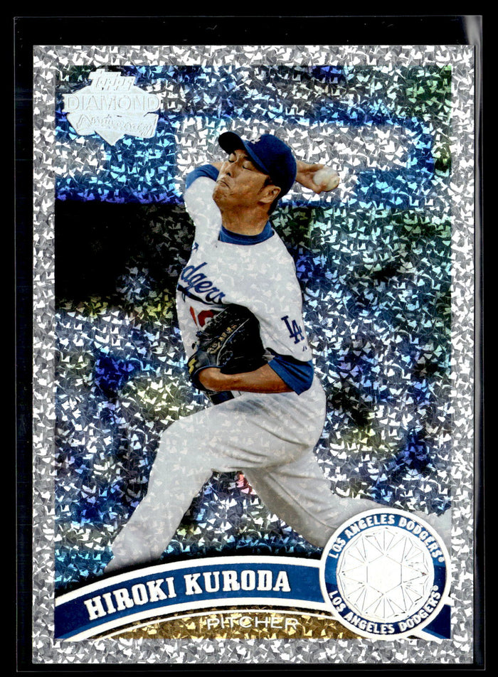 2011 Topps #367 Hiroki Kuroda Diamond Anniversary