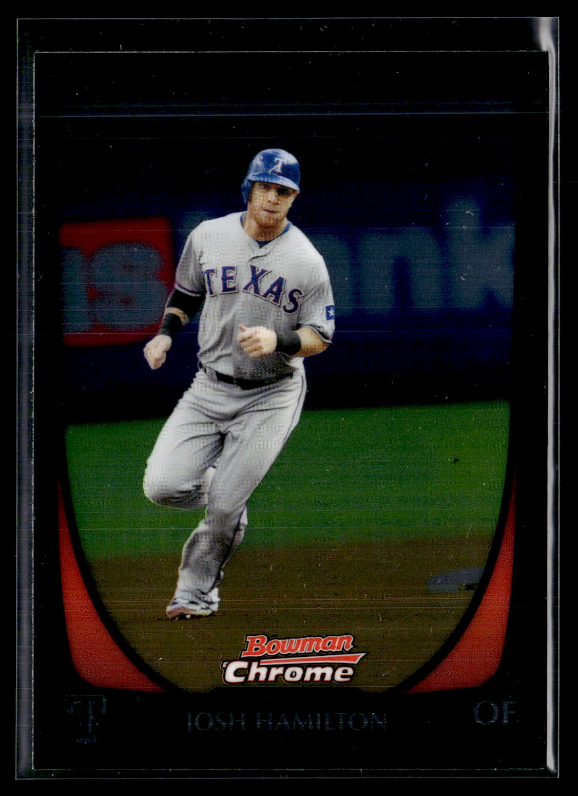 2011 Bowman Chrome #9 Josh Hamilton