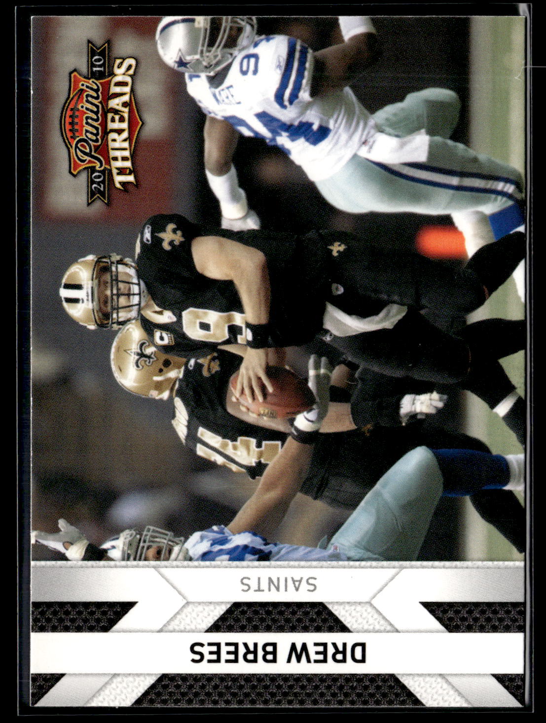 2010 Panini Threads #91 Drew Brees