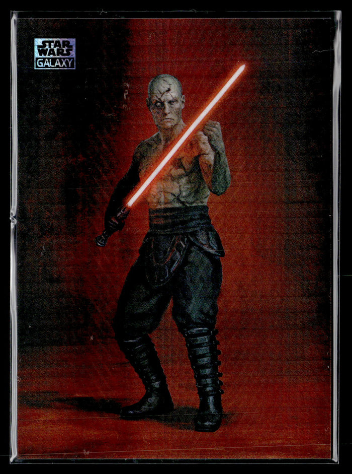 2026 Topps Chrome Star Wars Galaxy #KOTOR-13 Darth Sion /75 Prism