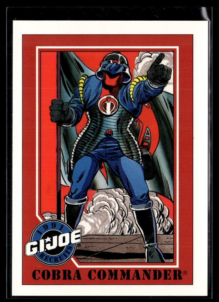 1991 Impel G.I. Joe #133 Cobra Commander