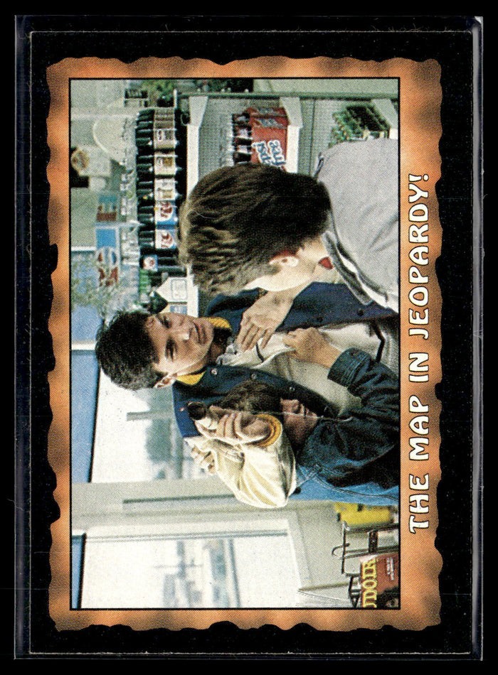 1985 Topps The Goonies #80 The Map in Jeopardy!