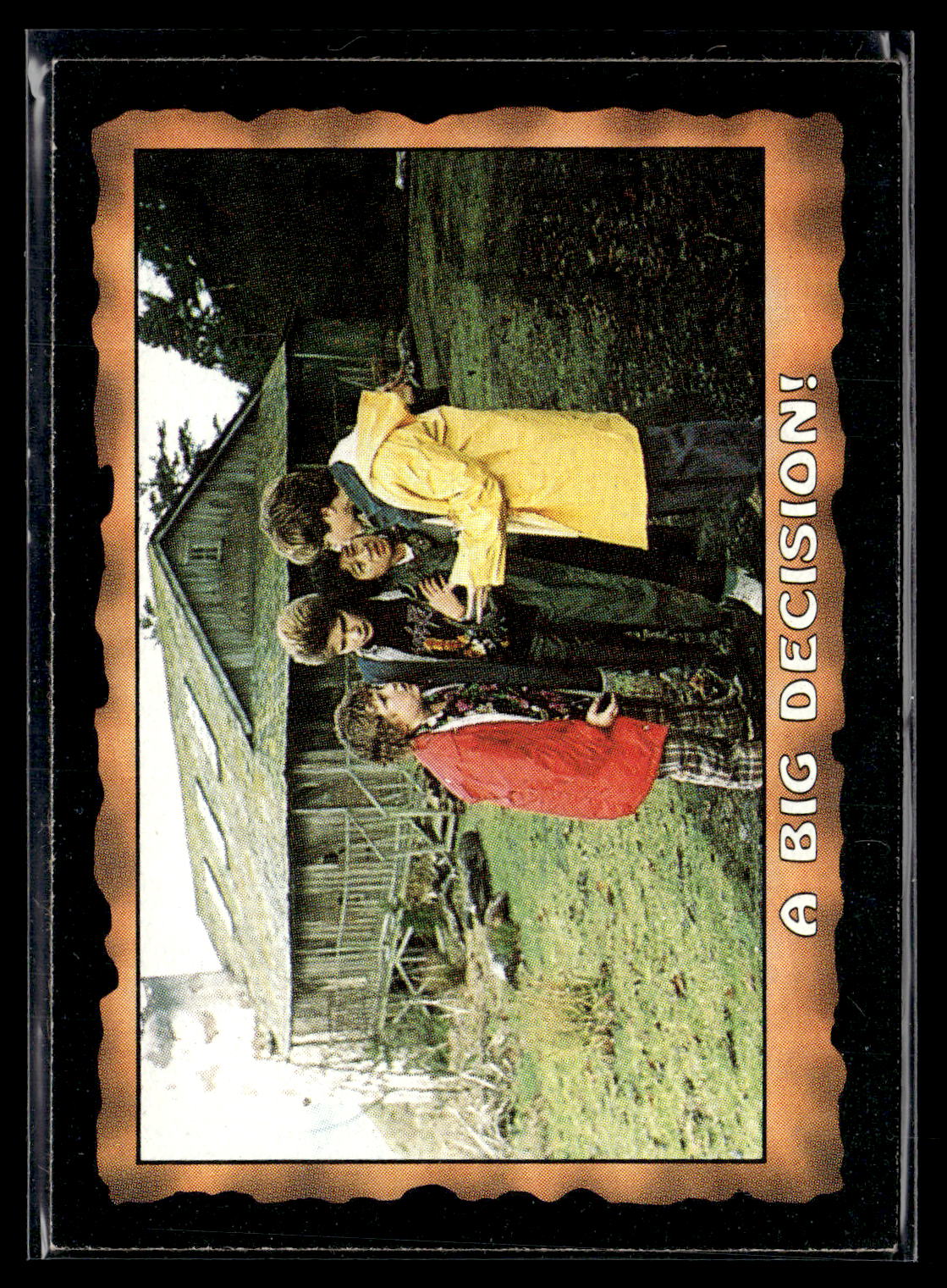 1985 Topps The Goonies #18 A Big Decision!