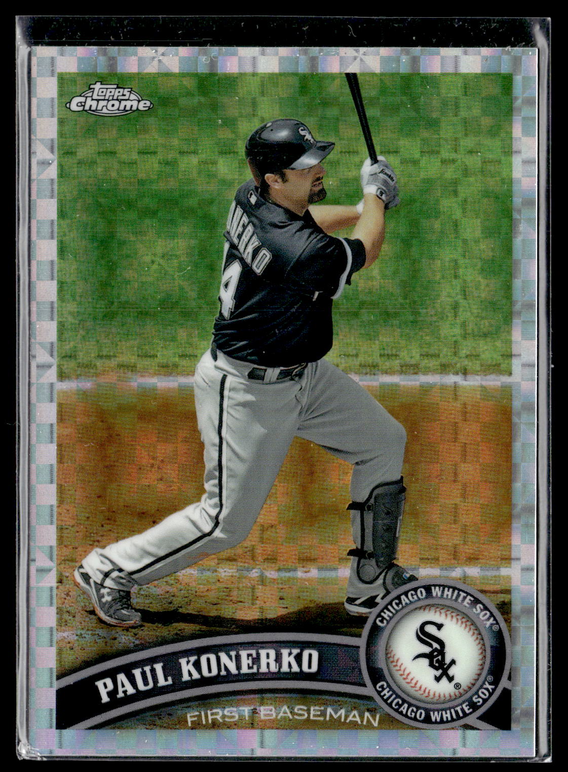 2011 Topps Chrome #159 Paul Konerko X-Fractors