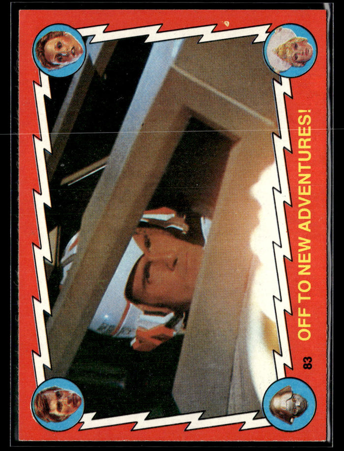 1979 Topps Buck Rogers #83 Off to New Adventures!
