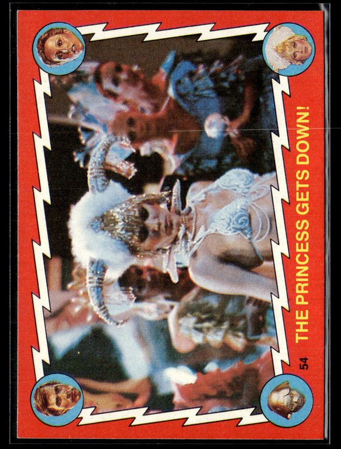 1979 Topps Buck Rogers #54 The Princess Gets Down!
