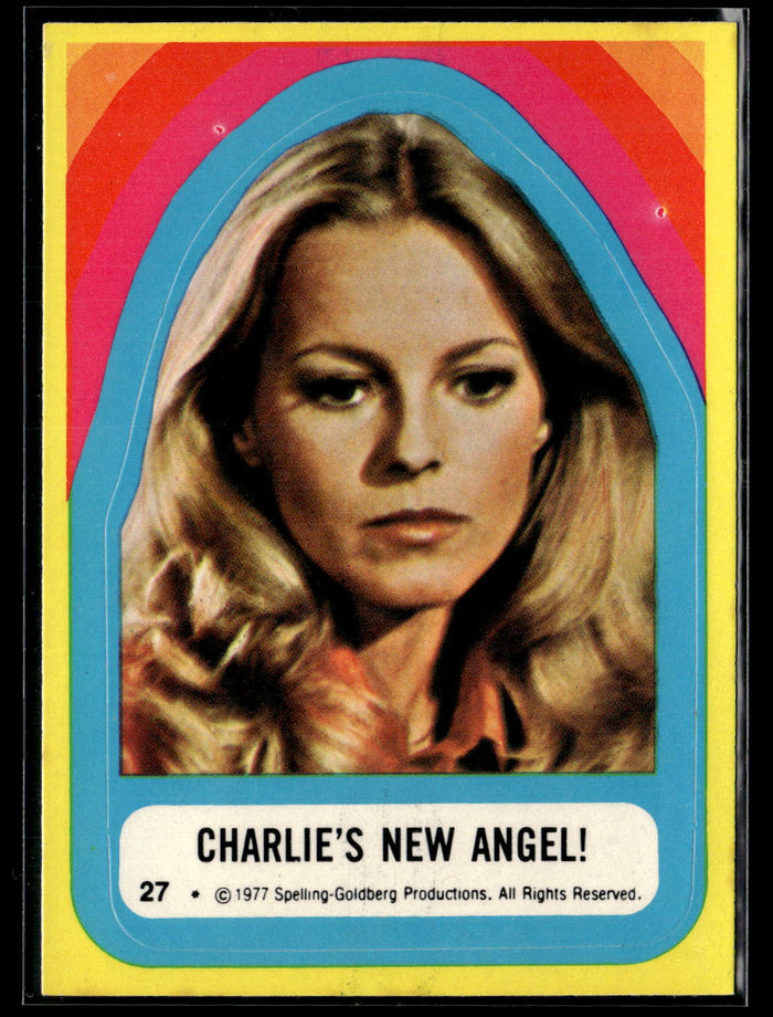 1977 Topps Charlie's Angels #27 Charlie's New Angel! Stickers