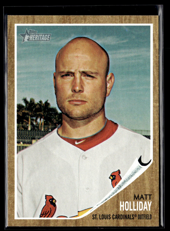 2011 Topps Heritage #370 Matt Holliday