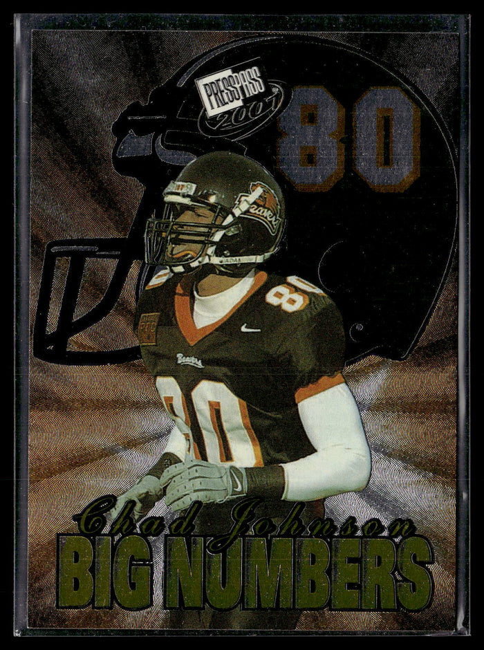 2001 Press Pass #BN9 Chad Johnson Big Numbers