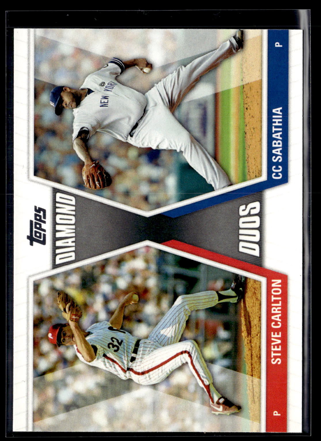 2011 Topps #DD-CS Steve Carlton / CC Sabathia Diamond Duos (Series 1)