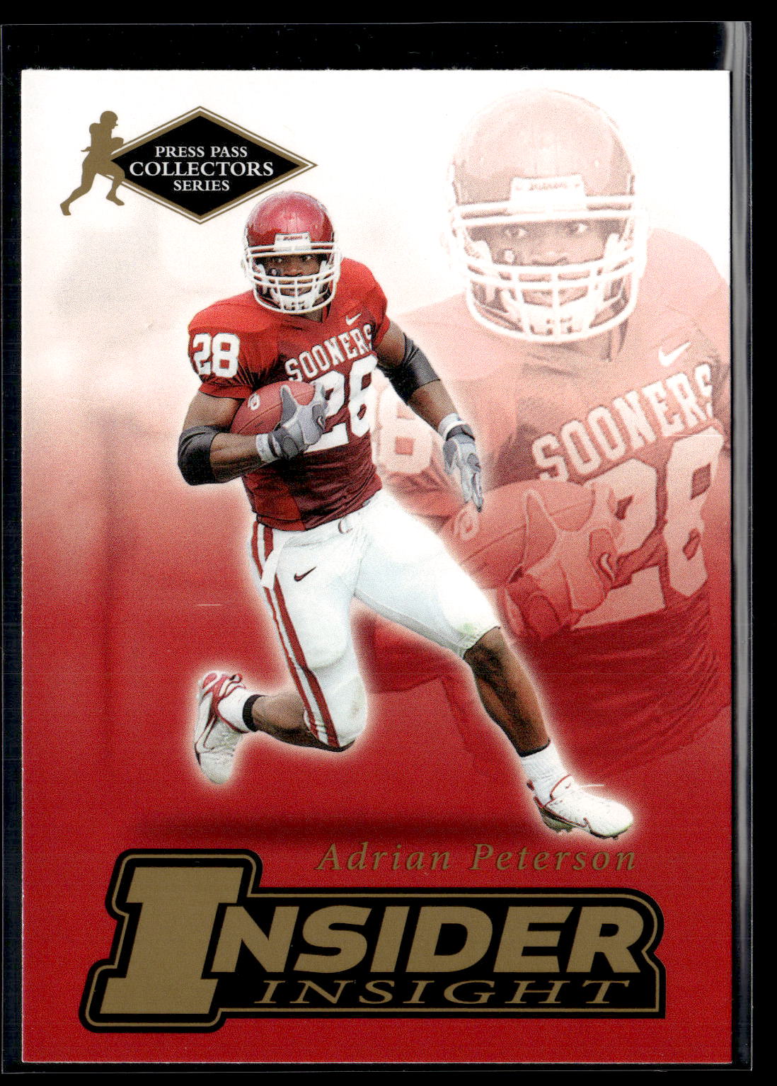2007 Press Pass SE #II-17 Adrian Peterson Insider Insight Collectors Series