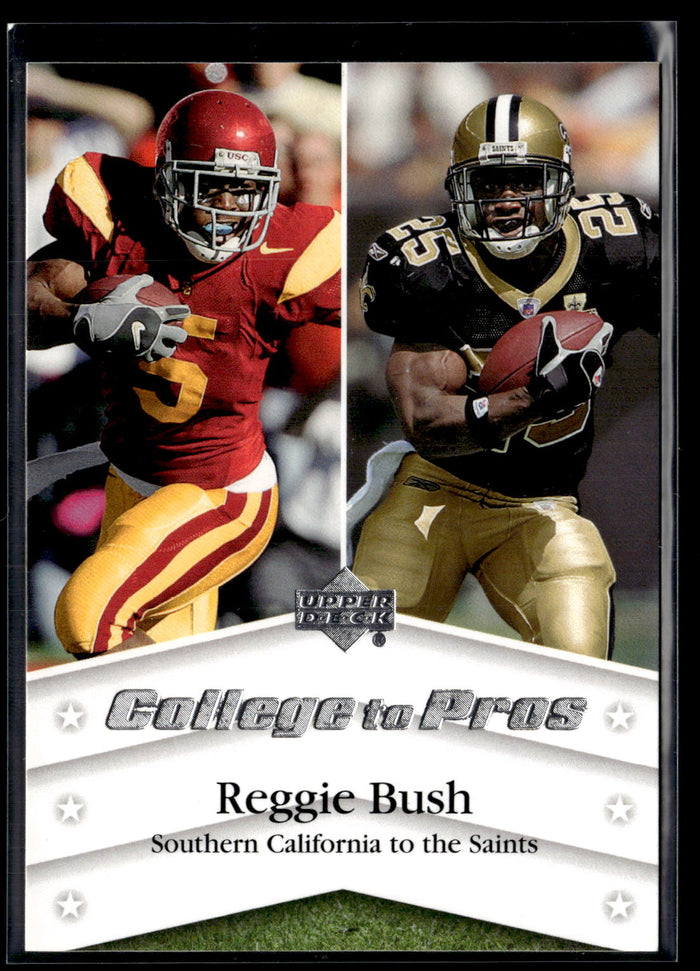 2007 Upper Deck #NTN-RB Reggie Bush College to Pros