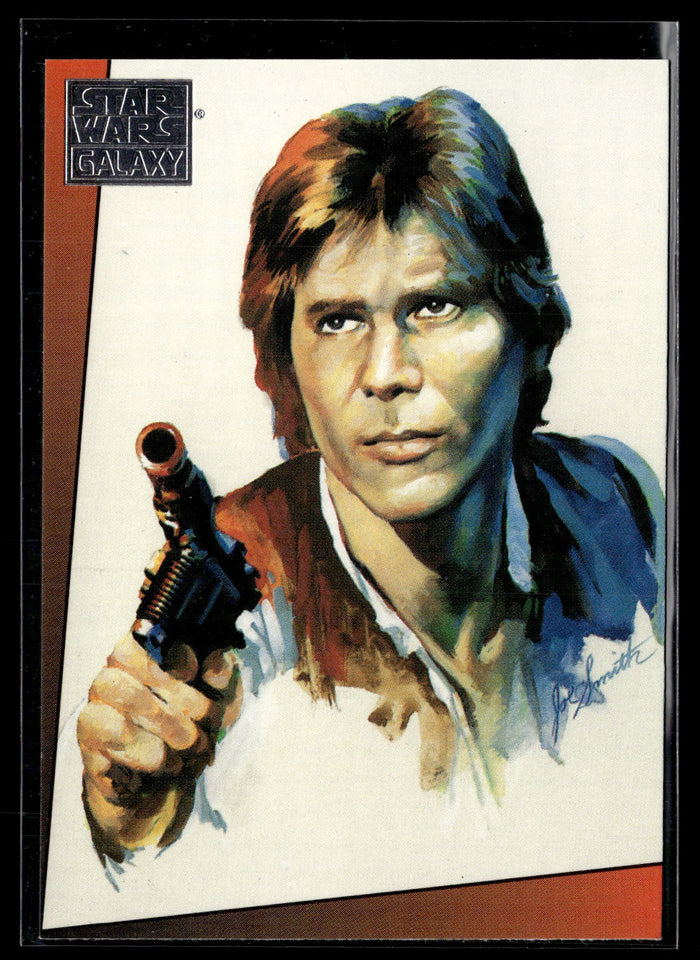 1993 Topps Star Wars Galaxy #7 Han Solo