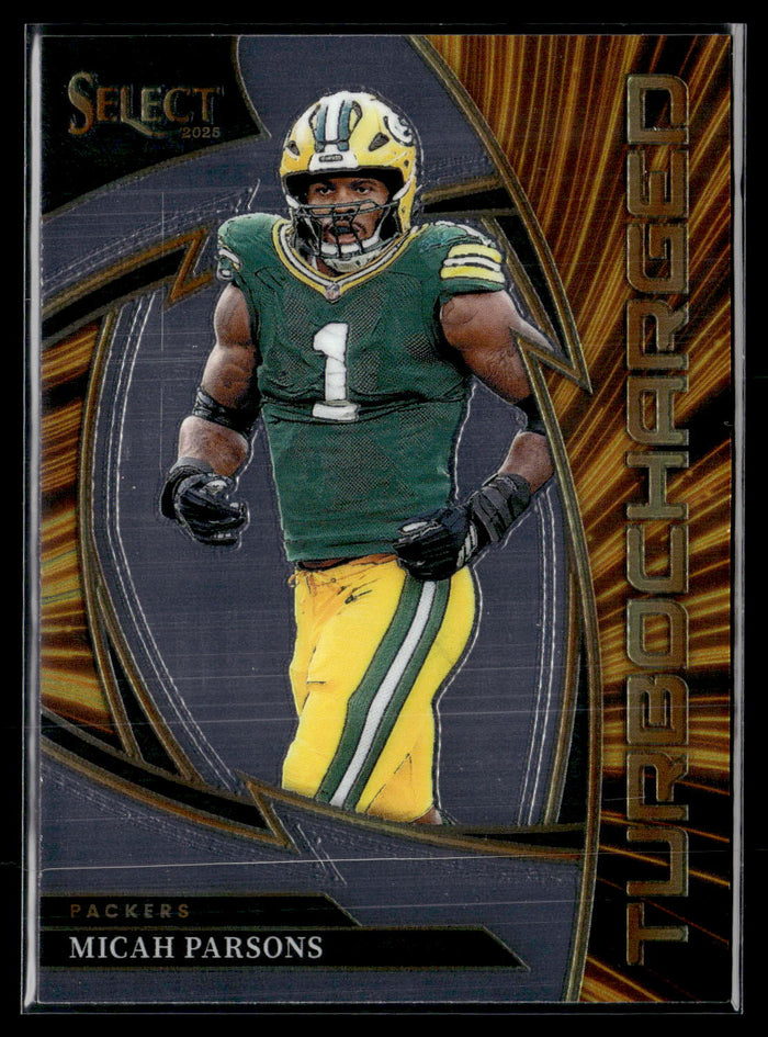 2025 Panini Select #20 Micah Parsons Turbocharged