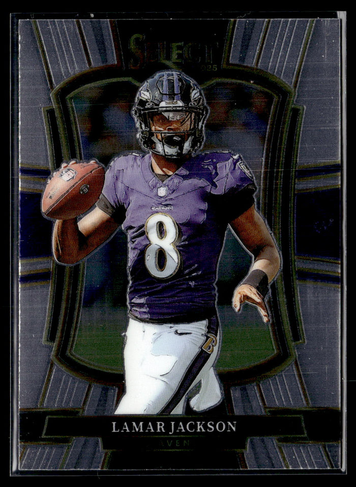 2025 Panini Select #160 Lamar Jackson