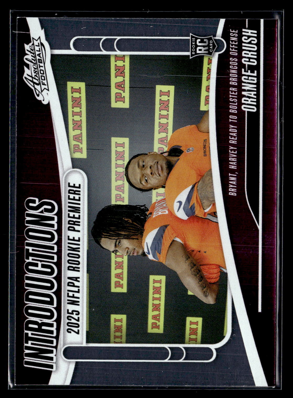 2025 Panini Absolute #I-PBT Orange Crush Introductions