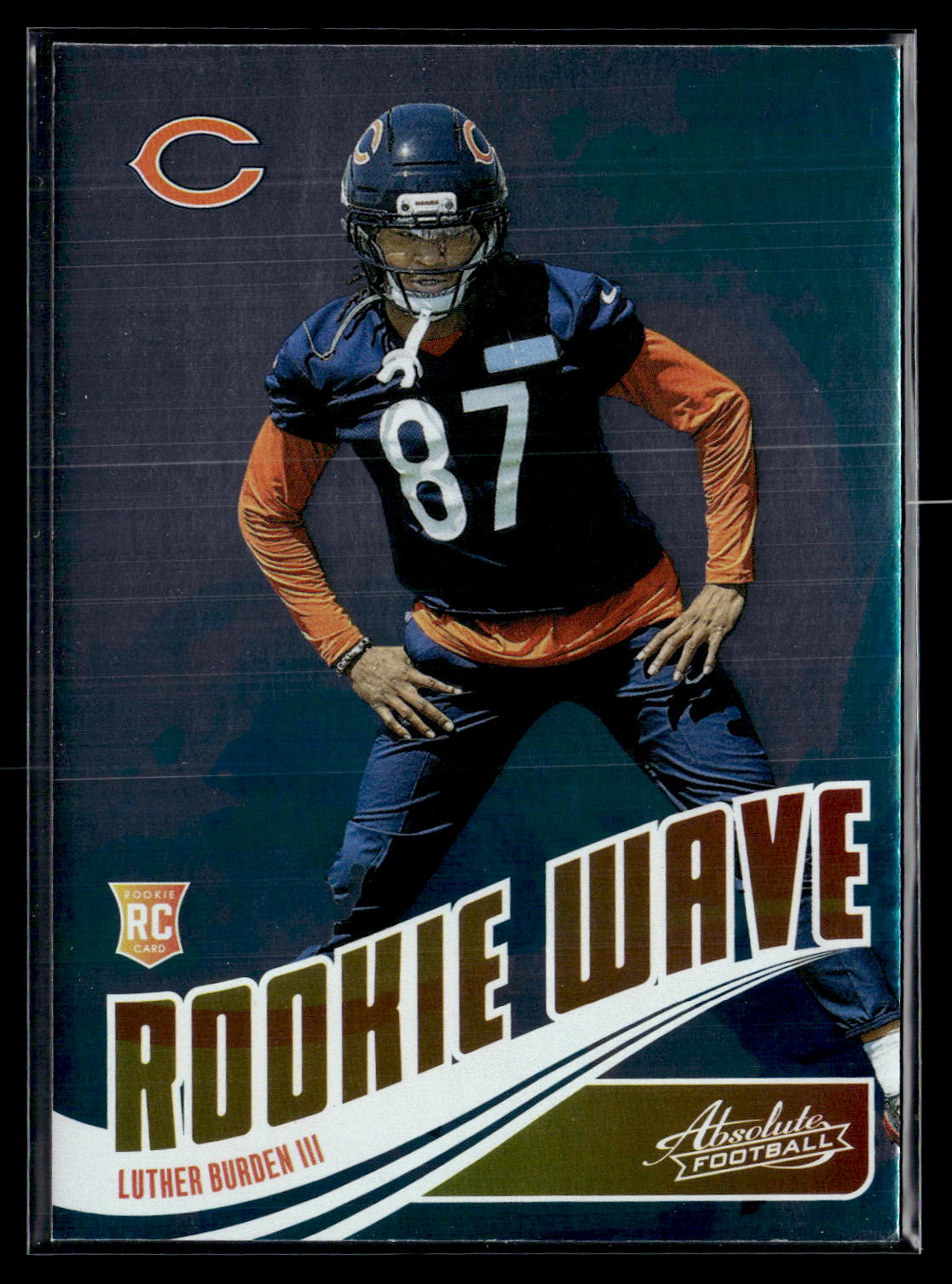 2025 Panini Absolute #RW-LBN Luther Burden III Rookie Wave