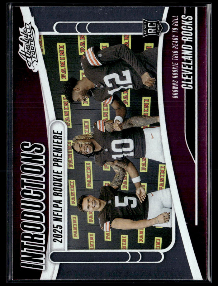 2025 Panini Absolute #I-QJS Cleveland Rocks Introductions