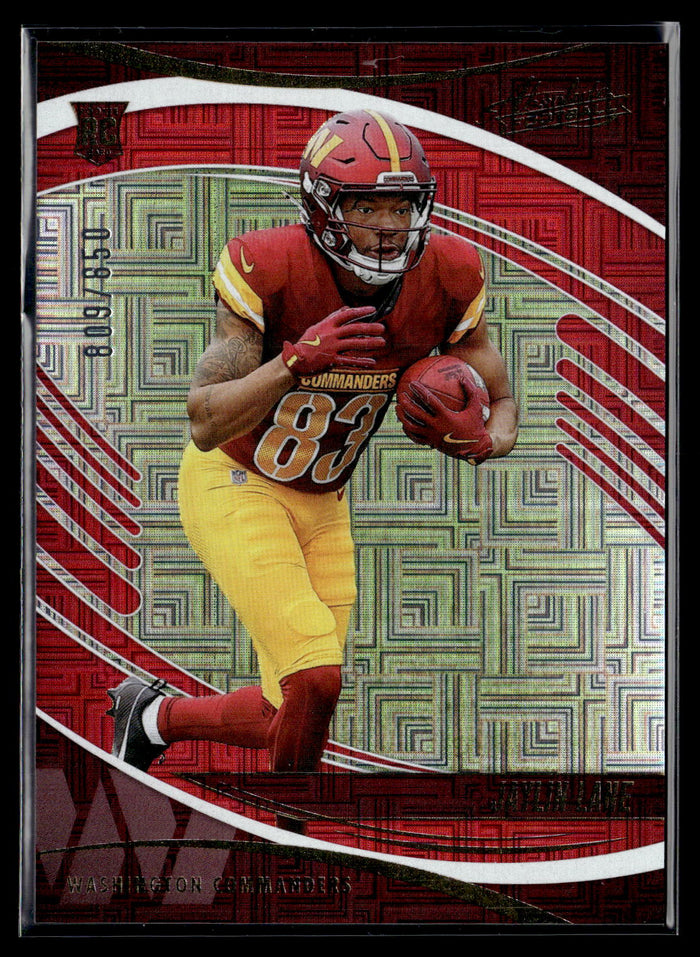 2025 Panini Absolute #140 Jaylin Lane Red Squares RC