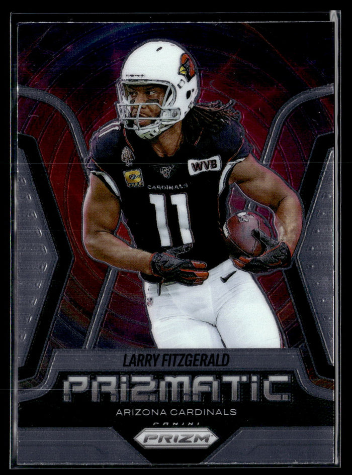 2025 Panini Prizm #14 Larry Fitzgerald Prizmatic