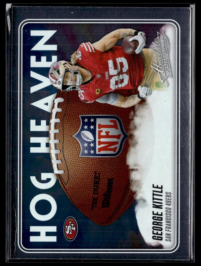 2025 Panini Absolute #HH-GKE George Kittle Hog Heaven
