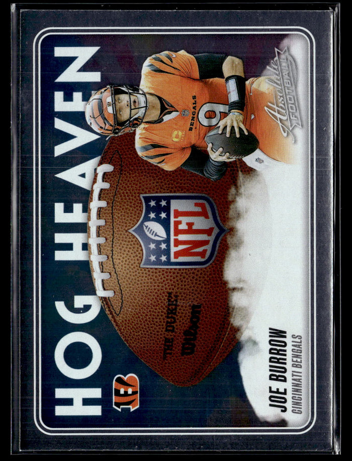 2025 Panini Absolute #HH-JBW Joe Burrow Hog Heaven