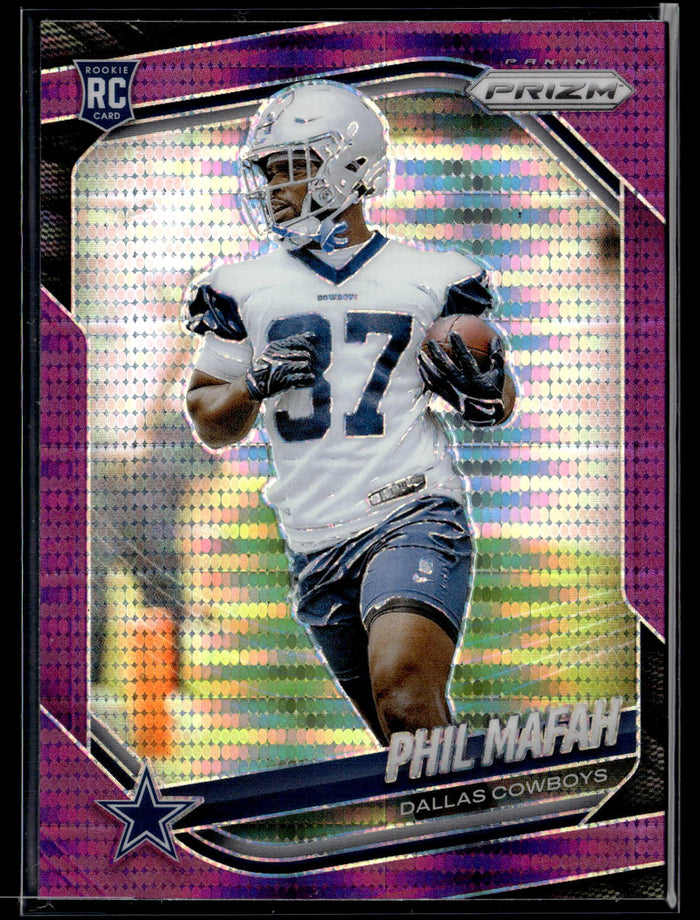 2025 Panini Prizm #378 Phil Mafah Purple Pulsar