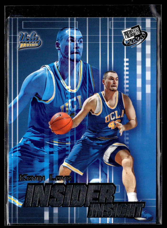 2008 Press Pass #II-8 Kevin Love Insider Insight Blue