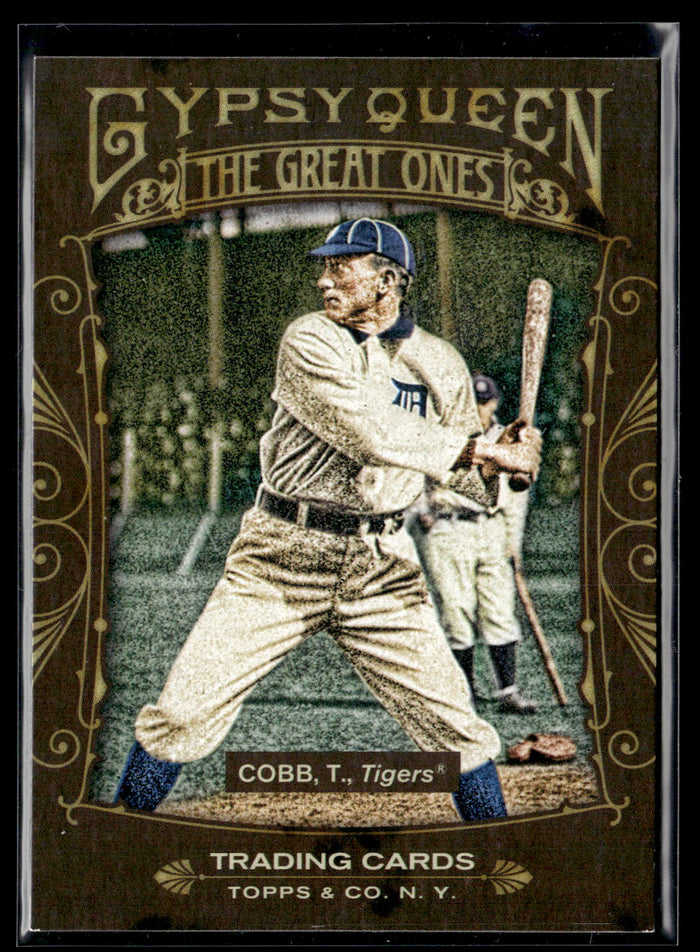2011 Topps Gypsy Queen #GO24 Ty Cobb Great Ones