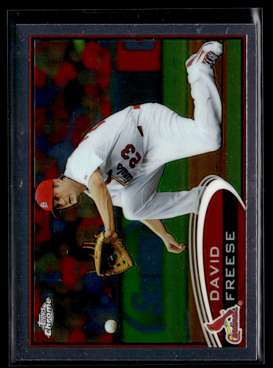 2012 Topps Chrome #104 David Freese