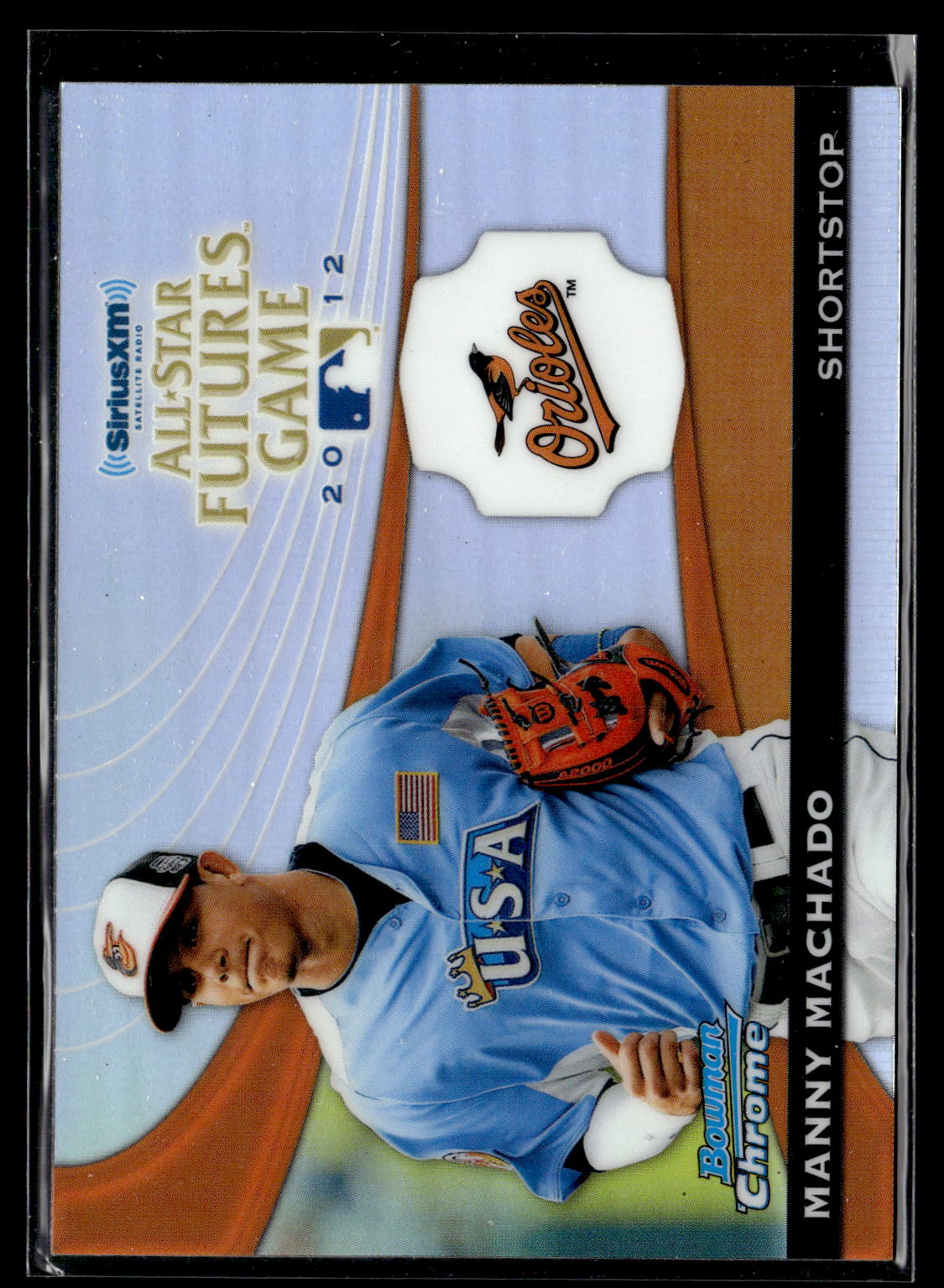 2012 Bowman Chrome #FG-MM Manny Machado Futures Game