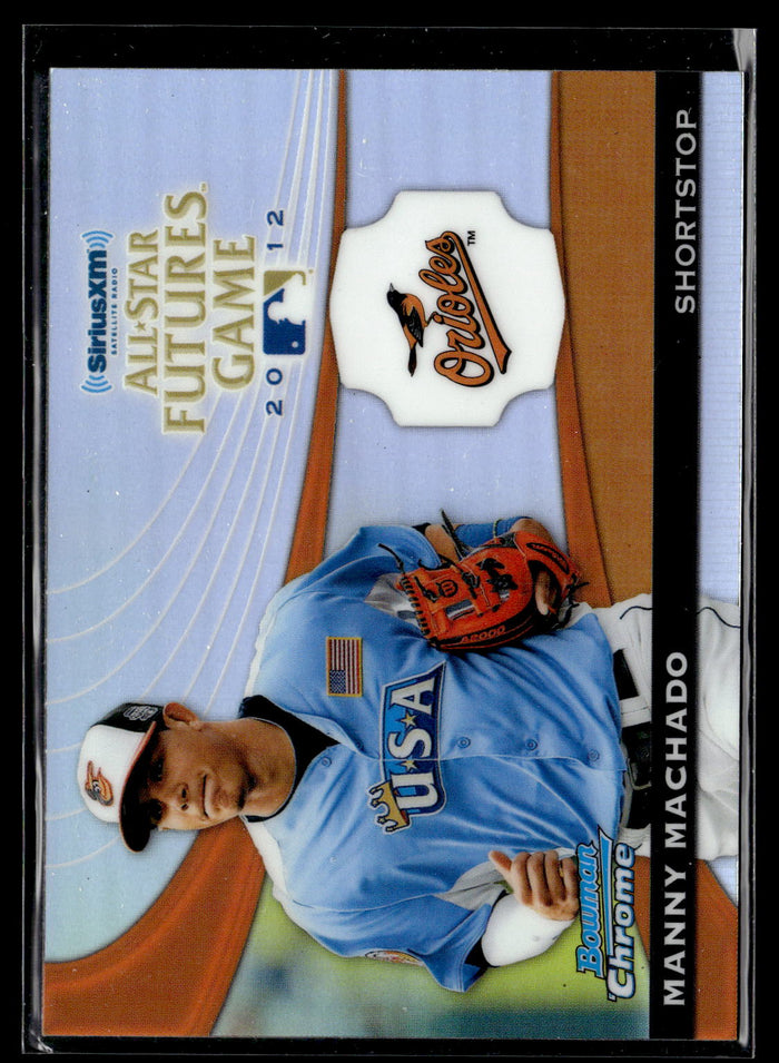 2012 Bowman Chrome #FG-MM Manny Machado Futures Game