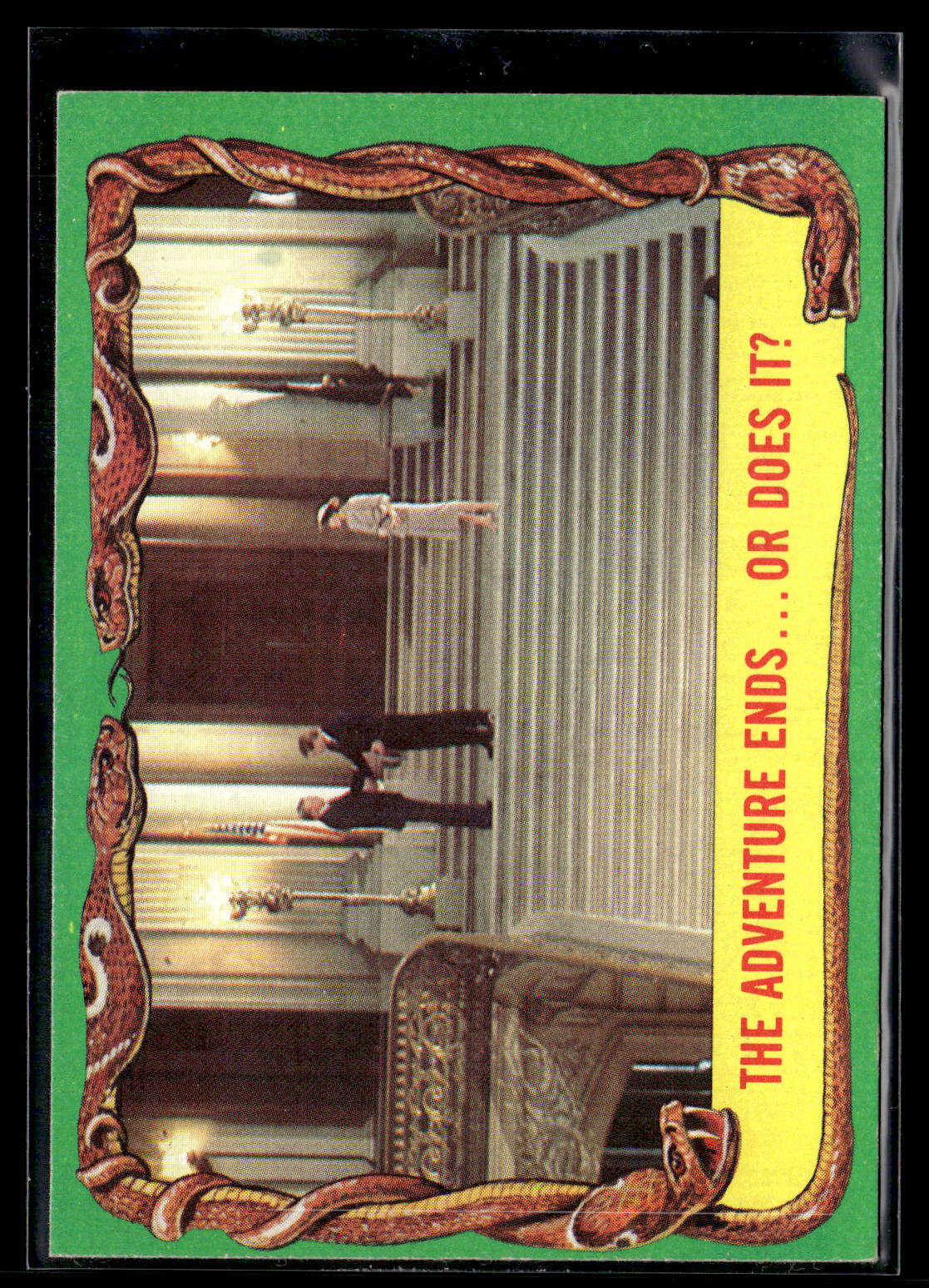 1981 Topps Raiders of the Lost Ark #86 The Adventure Ends...Or Does It?