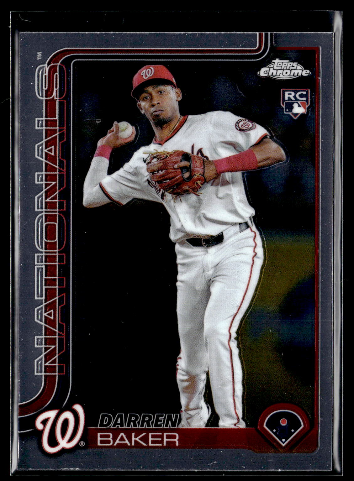2025 Topps Chrome #231 Darren Baker Rookie